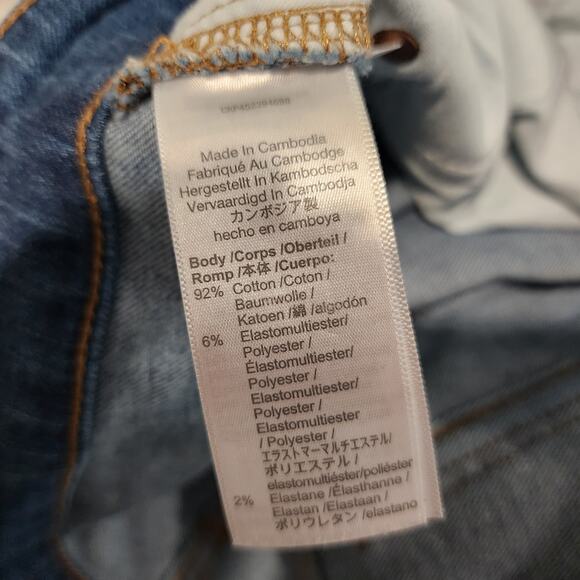 Madewell Curvy High-Rise Skinny Crop Jeans in Lander Wash 27 - Picture 10 of 11